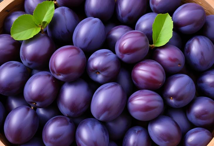  Damson Plum Tart Purple Fruit, Small and Perfect for Jams, Preserves, and Recipes