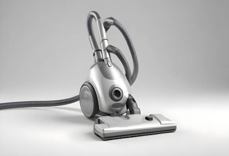 3D Rendering of Vacuum Cleaner Efficient Cleaning Tool Isolated