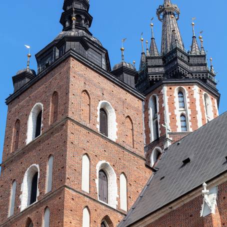 A Day in Krakow St. Mary Basilica on the Historic Main Square