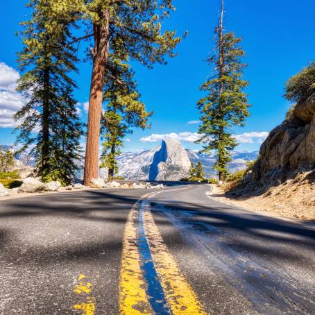 A Day in Yosemite Glacier Point and Half Dome