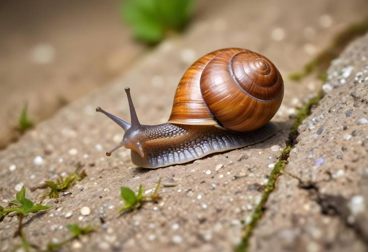 A Little Snails Journey  Charming Summer Moment in Germany, July