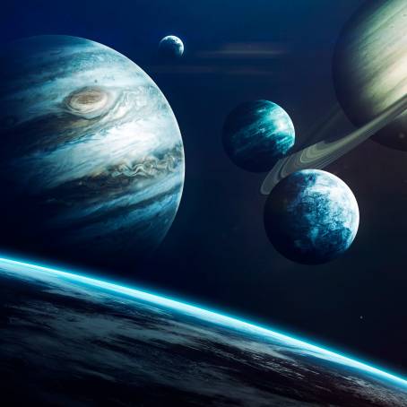 A Solar System with Two Solar Objects and Numerous Planets, NASA Visualization