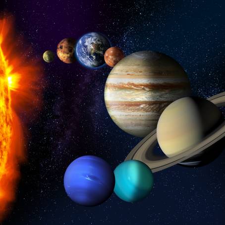 A Solar System with Two Stars and Several Planets, NASA Visualization