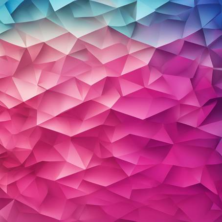 Abstract Triangle Background Featuring a Smooth Blue to Pink Gradient