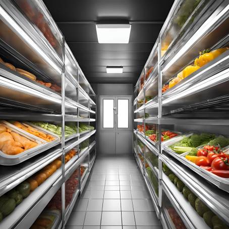 Advanced refrigeration chamber for food storage and temperature control