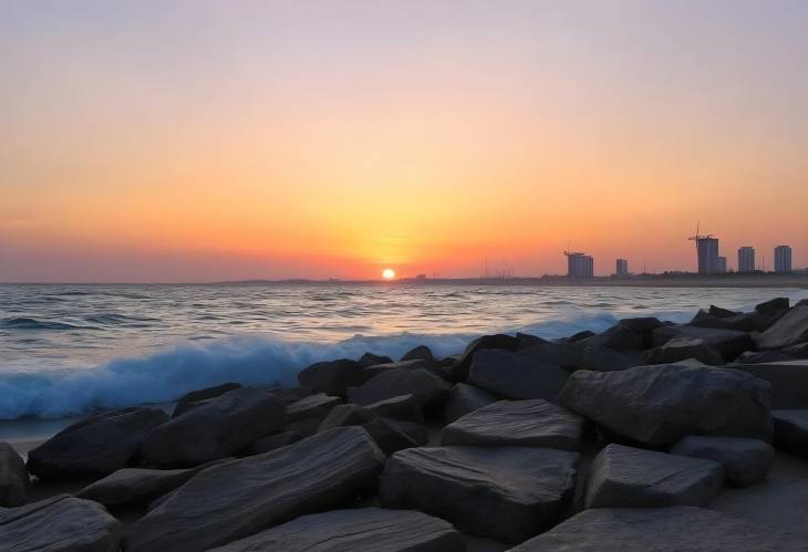 Al Khobar A Stunning Sunrise at the Coast