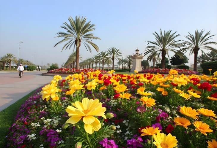 Al Khobar Corniche A Floral Paradise