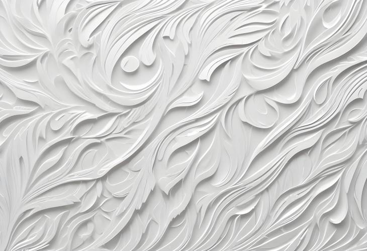 Artistic Abstract Pattern on White Background for Stylish Banner and Design Projects