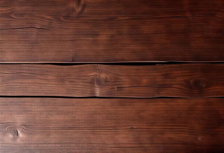 Artistic Overhead View of a Wooden Table