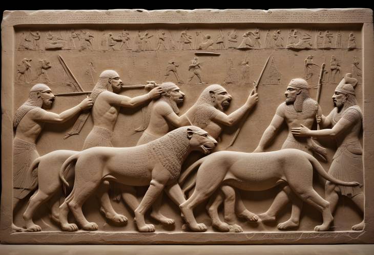 Ashurnasirpals Lion Hunt in Assyrian Relief Ritual and Royal Art