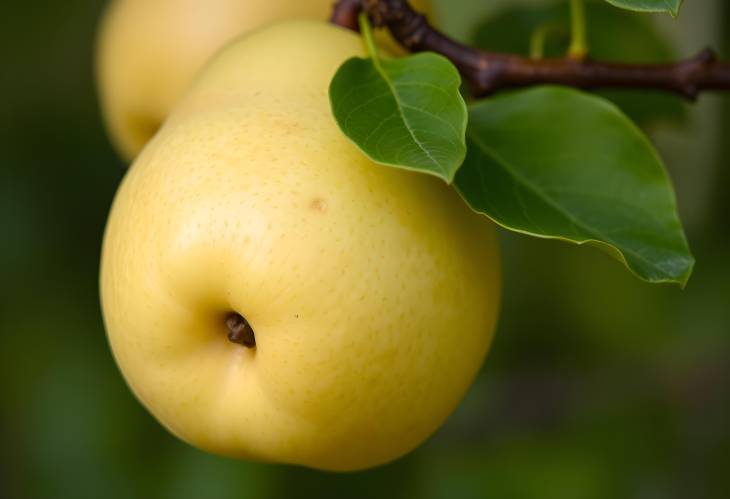 Asian Pear Crisp, Juicy Delight with a Texture Similar to Apples