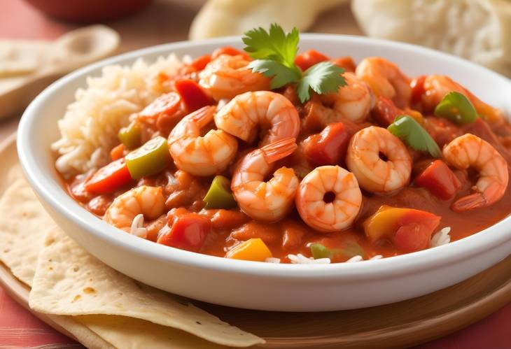 Authentic Shrimp Creole Spicy Shrimp with Peppers and Onions