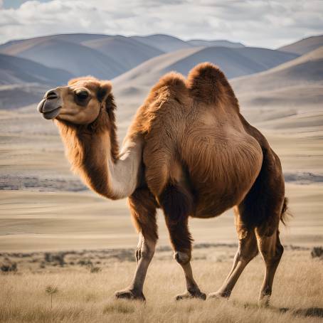 Bactrian Camel Two Humped Wonder of Mongolia Deserts and Steppes