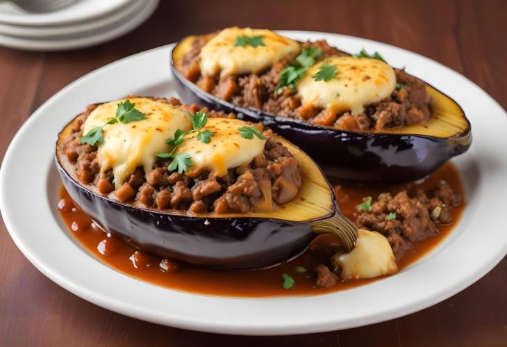 Baked Eggplants Stuffed with Beef A Simple and Delicious Recipe,