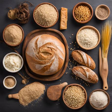 Baking with Whole Grains  Healthy Ingredients for Delicious Rolls and Bread