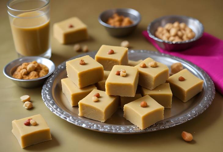 Besan Ki Barfi Delicious Chickpea Flour Fudge with a Sweet and Nutty Flavor