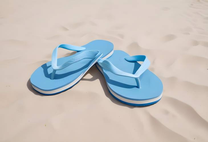 Blue Beach Flip Flops A Must Have for Summer