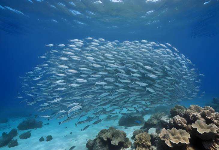 Blue Ocean Fusiliers School, Daymaniyat Islands Reserve