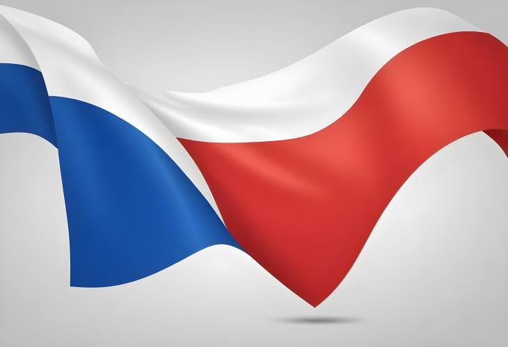 Bold Russia Tricolor Flag Ideal for Backgrounds and Banners