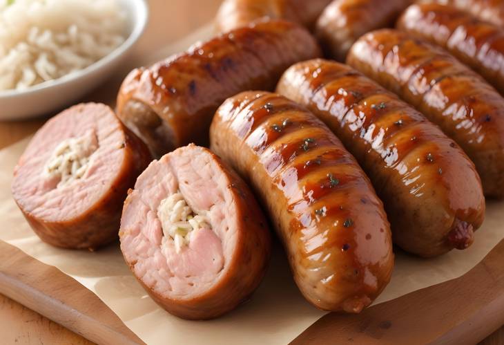 Boudin Savory Cajun Sausage with Pork, Rice, and Bold Seasonings