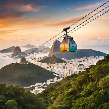 Breathtaking Journey Cable Car to Rios Sugar Loaf Mountain