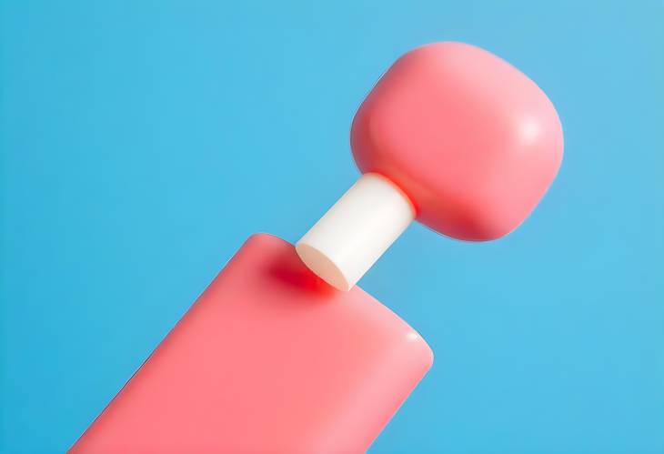 Bright Blue Background with Chewing Gum Perfect for Candy Lovers