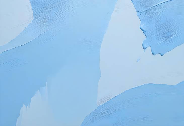 Calm and Smooth Light Blue Acrylic Paint Background