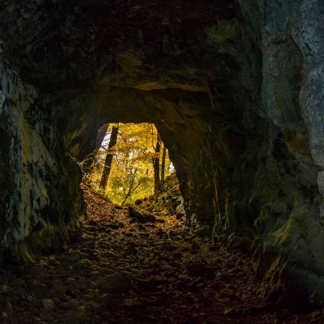 Captivating Interior of Jaskinia Mylna Cave, Tatra Mountains