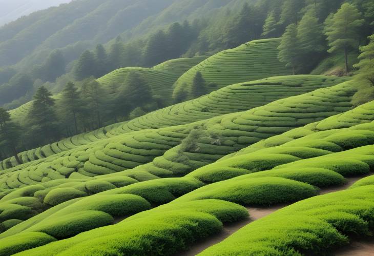 Captivating Views of Boseong Tea Garden A Green Haven in South Korea