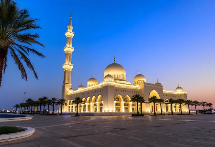 Capturing Al Khobar Corniche Mosques Beauty