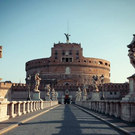 Capturing Castel Sant Angelo Under the Sun