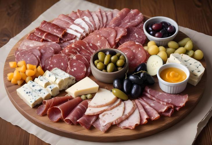 Charcuterie Board Elegance A Gourmet Selection