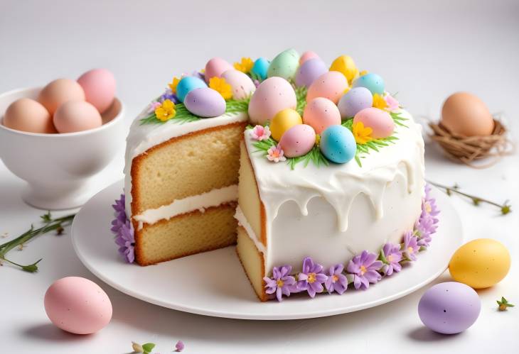 Charming Easter Cake A Delightful Spring Dessert