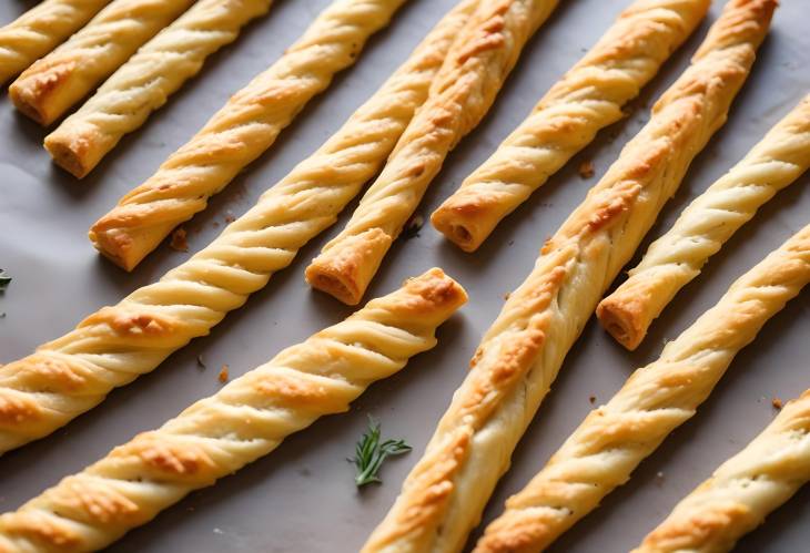 Cheese Straws Flaky, Savory Pastry Snack with Cheesy Goodness