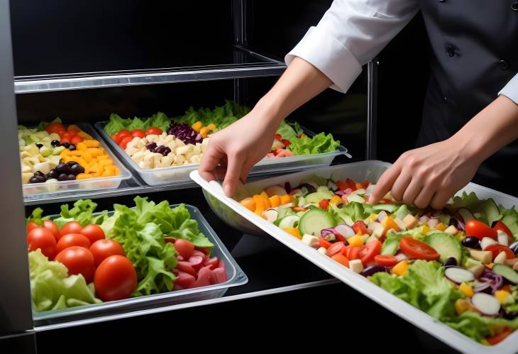 Chefs Freezer Meal Prep Vegetarian Salad