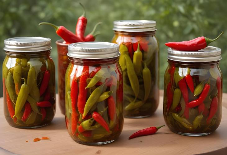 Chiles de Arbol en Vinagre Spicy, Tangy Pickled Chilies with Extra Kick