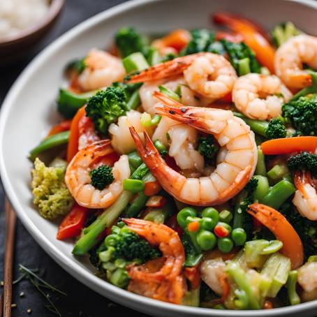 Chinese Shrimp and Vegetable Stir Fry A Flavorful Feast