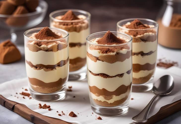 Classic Italian Tiramisu Dessert with Rich Coffee and Creamy Mascarpone