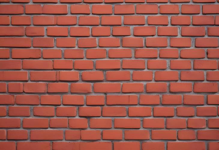 Classic Red Brick Wall Texture  Perfect for Backgrounds and Architectural Designs