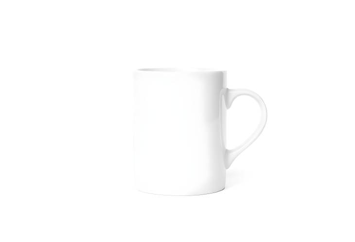 Clipping Path of a Blank Mug Mockup