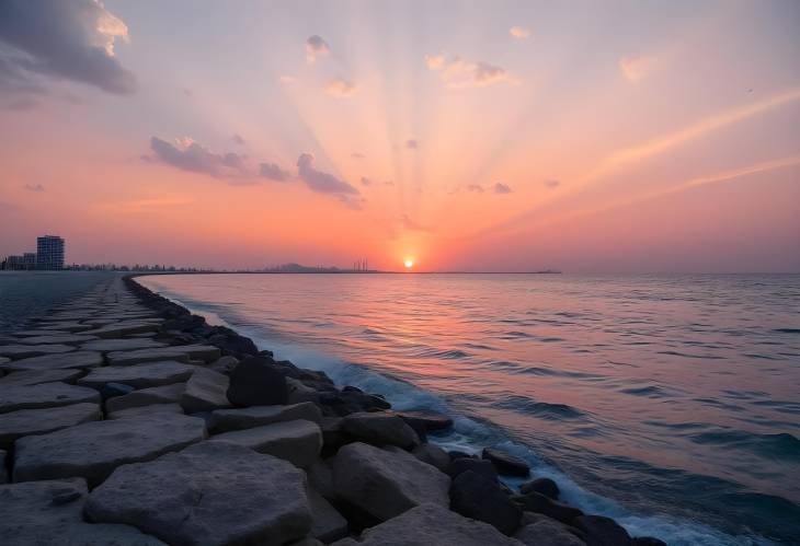 Clouds and Colors Al Khobar Sunrise