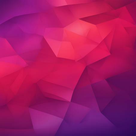 Contemporary Triangle Background with Gradient Colors from Violet to Red