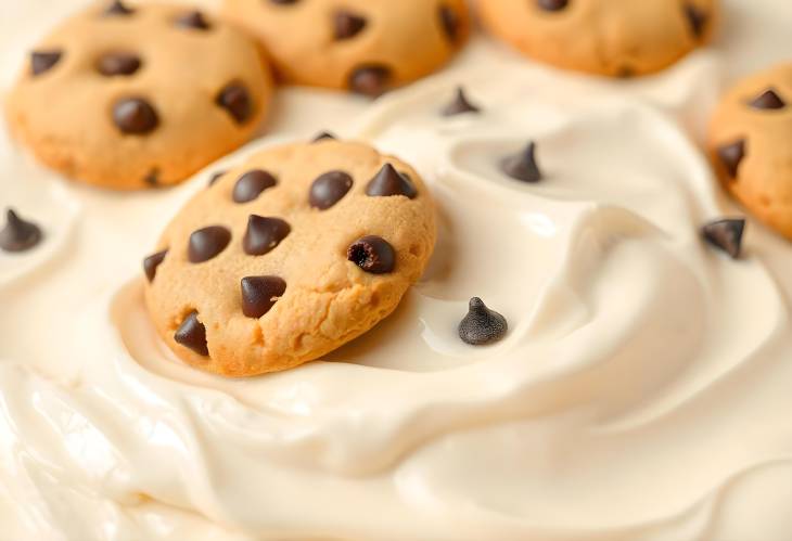 Cookie Perfection on a Creamy Background