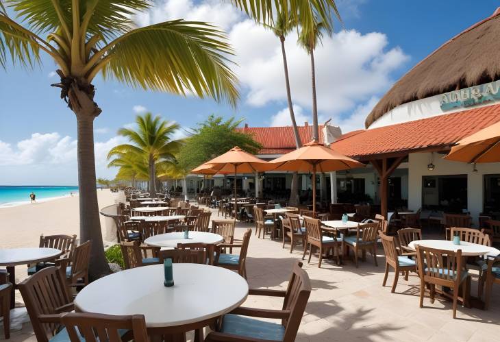 Cozy OpenAir Cafe in Aruba Scenic Views and Tropical Delights