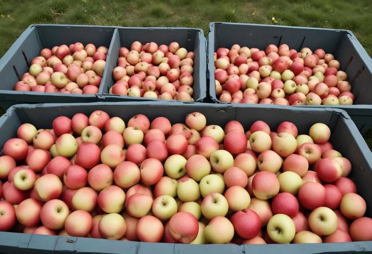 Crisp and Freshly Picked Apples Ideal for Sweet Pies, Nutritious Snacks, and Refreshing Salads