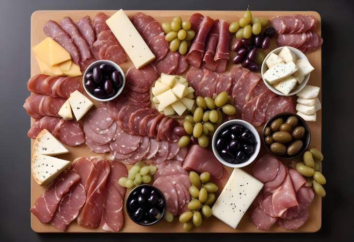 Cured Meats and Cheeses A Gourmet Charcuterie Spread