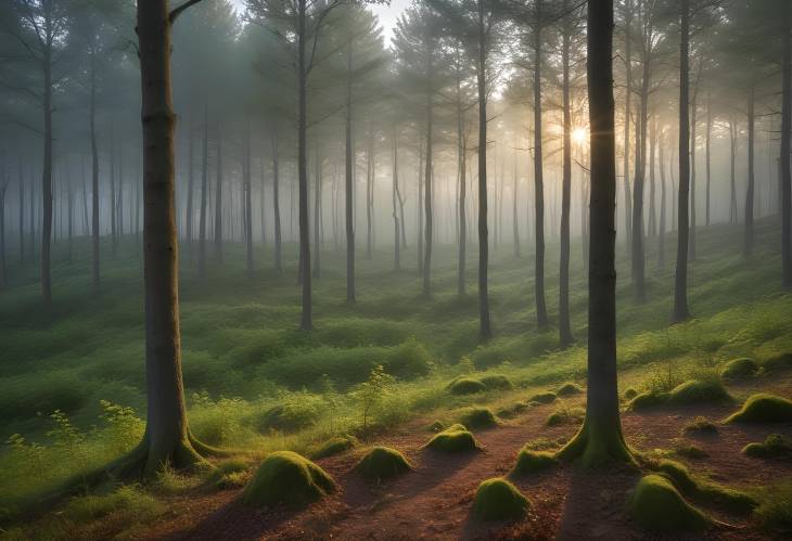 Dahner Felsenland Twilight Palatinate Forest, Germany