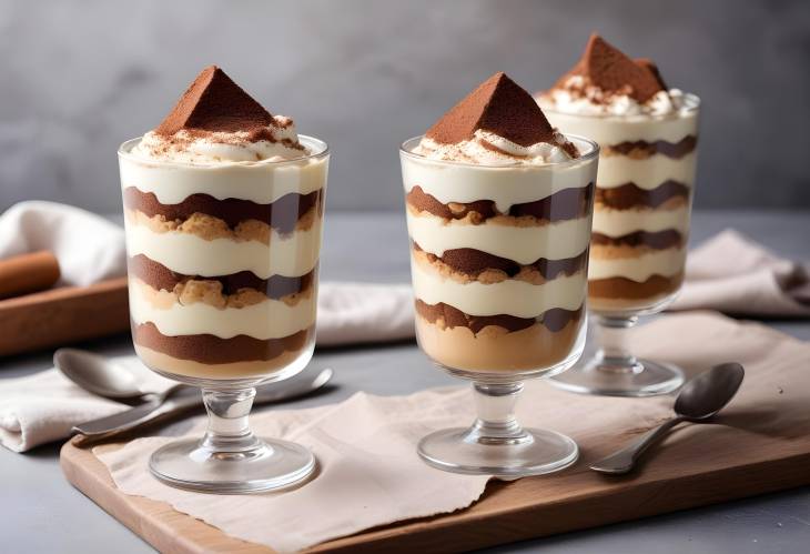 Decadent Tiramisu Dessert with Coffee Layers and Creamy Mascarpone