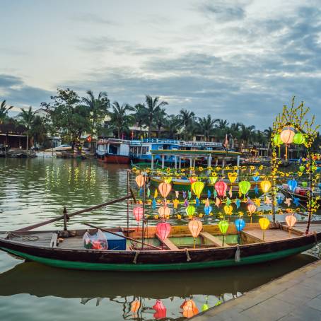 Decorated Boats A Cultural Symbol of Hoi An