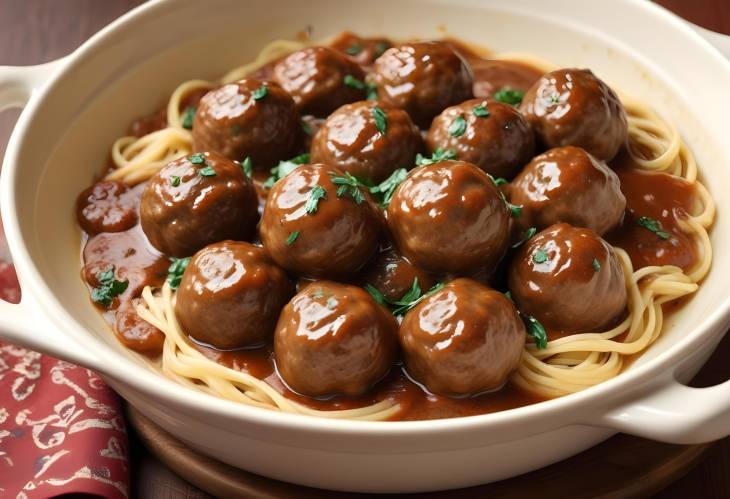 Delicious Meatballs in Marsala Sauce Sweet and Savory Meatballs Recipe